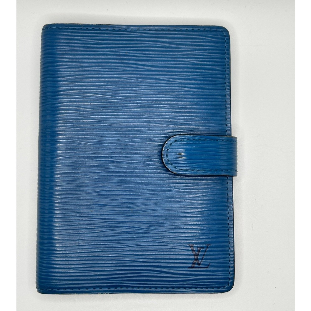 Louis Vuitton Epi Leather Agenda Cover‎ PM Blue #364